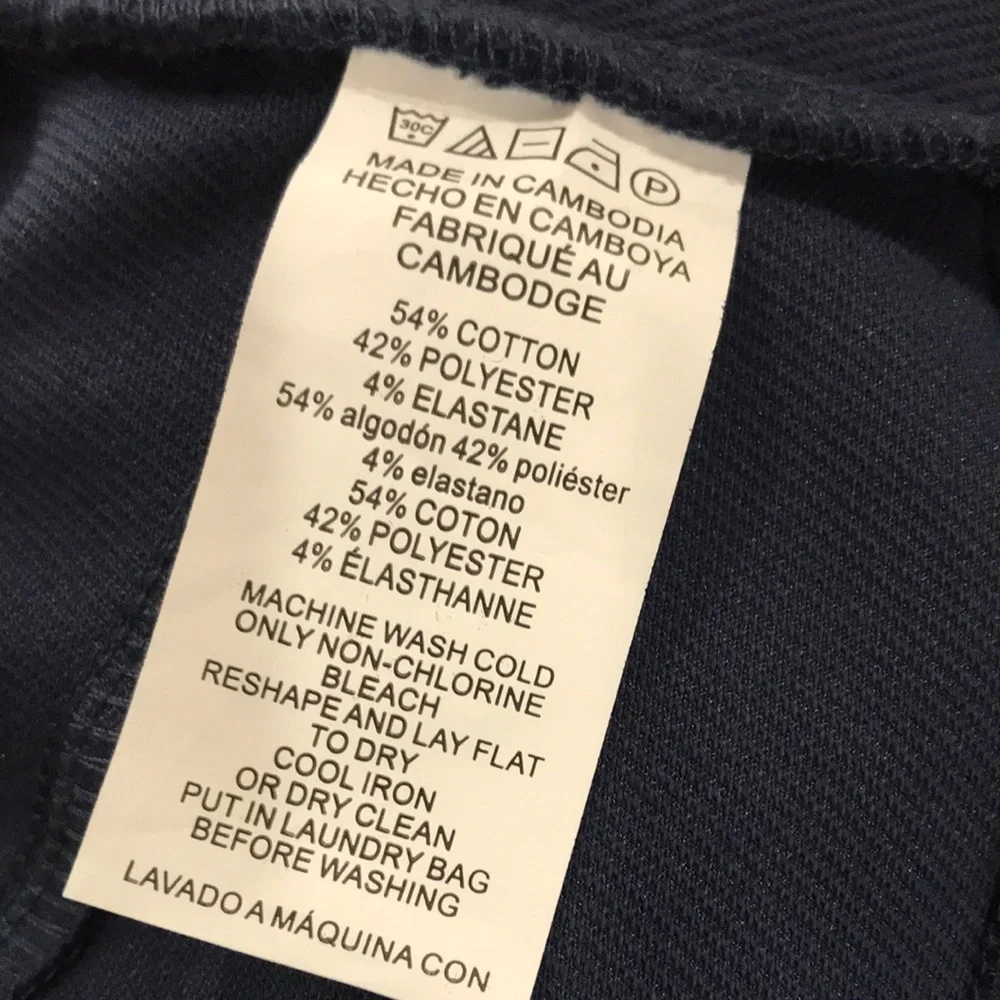 MICHAEL Michael Kors Women Pants Size L Midnight Blue - Picture 6 of 12